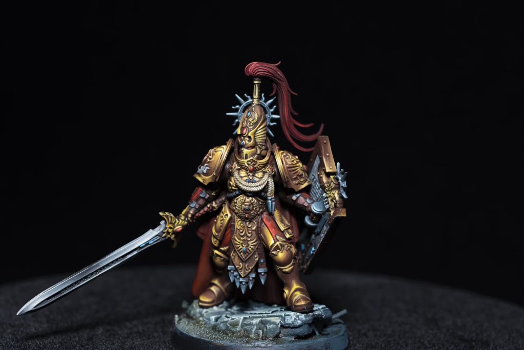 Maxon Casting - Adeptus Custodes Shield Captain 01