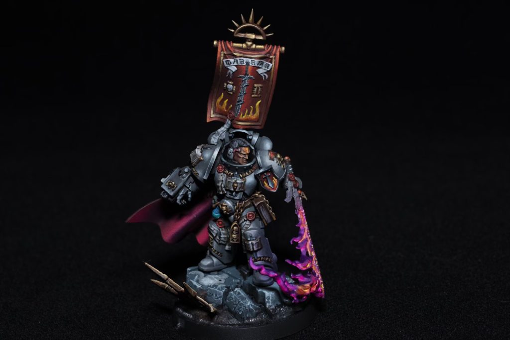 Maxon Casting - Grey Knights Ancient Banner 01