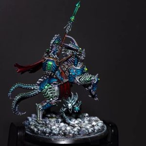 Collector painted Warhammer AoS Ossiarch Bonereapers Zandtos Alternate - front view full body by Maxon Casting