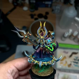 Fine Detail painted Warhammer 40K Thousand Sons Ahriman - front view full body by Maxon Casting