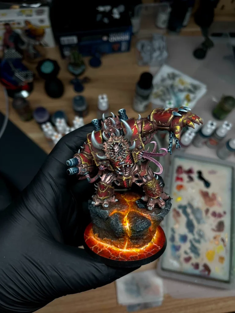 Chaos Hellbrute / Daemon Engine painted miniature