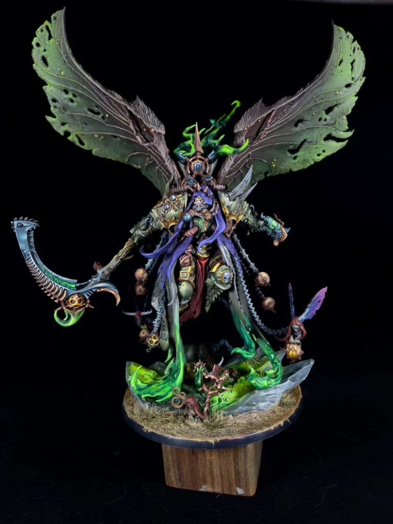Mortarion – Daemon Primarch painted miniature