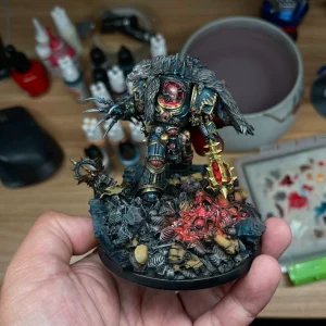 Horus Ascended - Alternate - Exhibition quality Warhammer miniature painting, main photo