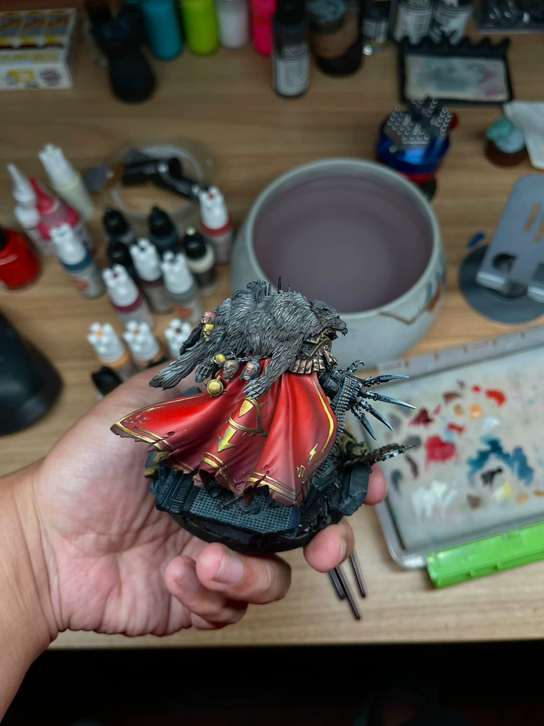 Horus Ascended - Alternate - Exhibition quality Warhammer miniature painting, view 1 photo