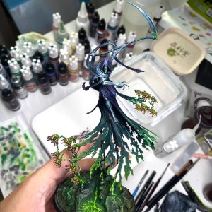 C'tan Shard - Void Dragon - Exhibition quality Warhammer miniature painting, main photo