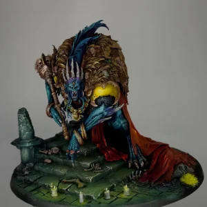 Ushoran, Lord of the Flesh Eaters - Exhibition quality Warhammer miniature painting, main photo