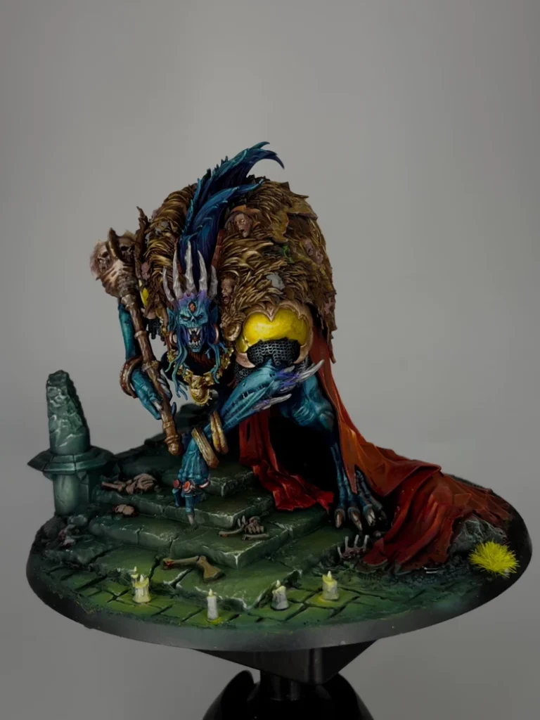 Ushoran, Lord of the Flesh Eaters painted miniature