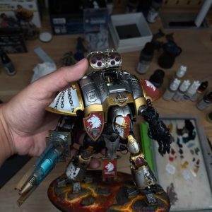 Knight Valiant "Wolf Howl" - Exhibition quality Warhammer miniature painting, main photo