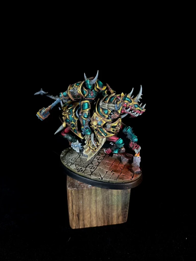 Varanguard Knight painted miniature
