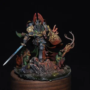 Lion El'Jonson Warhammer 40K commission painting sample