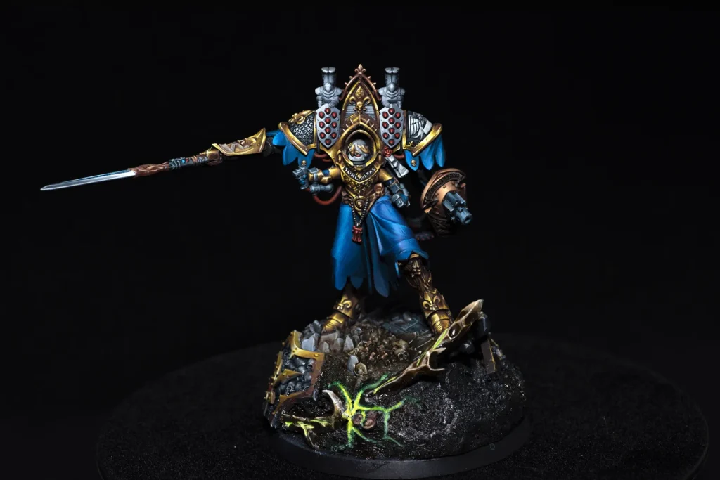 Morvenn Vahl #2 – Adepta Sororitas Commission Painting Sample painted miniature