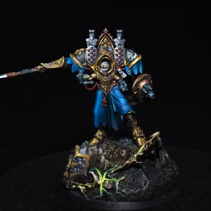 Morvenn Vahl #2 – Adepta Sororitas Commission Painting Sample painted Warhammer miniature commission sample