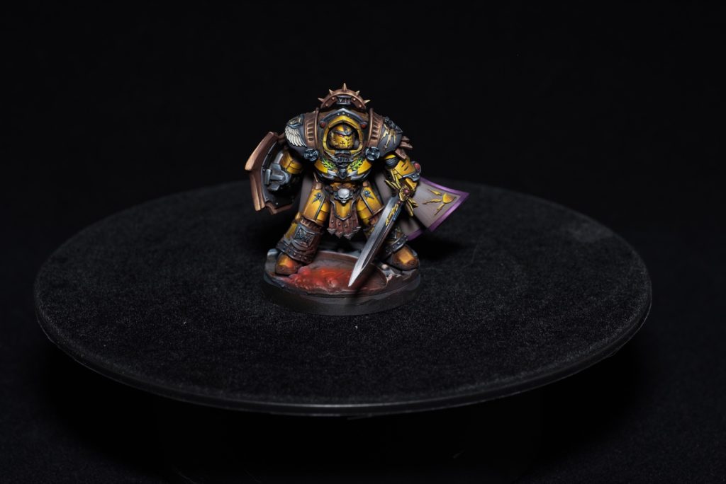 Imperial Fists Legion Tartaros Praetor painted miniature