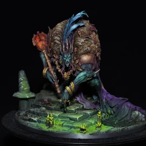 Ushoran, Mortarch of Delusion #8 — Exhibition Tier painted Warhammer miniature commission sample
