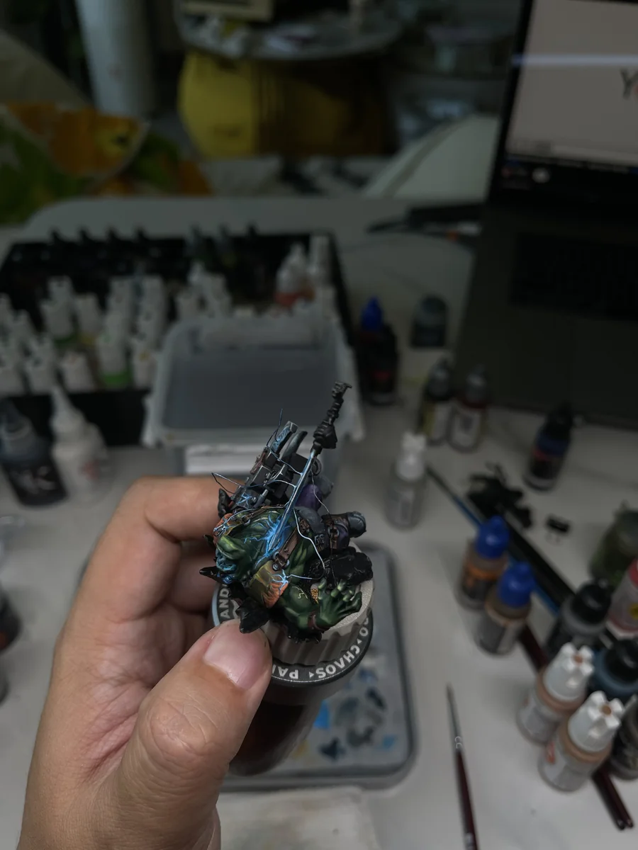 Bayard's Revenge – Black Templars Commission Painting Sample painted Warhammer miniature commission sample